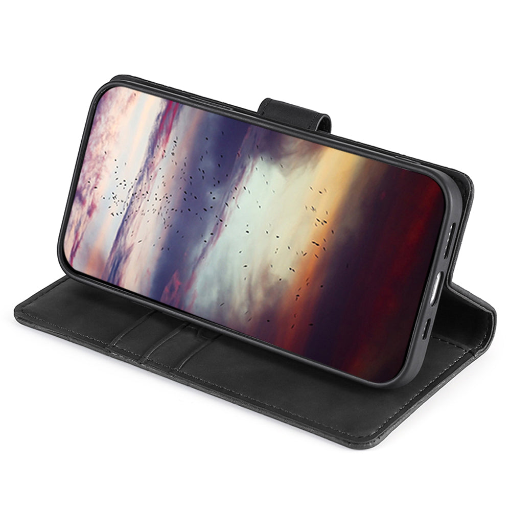 For Motorola Moto E13 4G Skin-friendly Phone Case Crocodile Texture PU Leather Wallet Stand Anti-fall Cover For Motorola Moto E13 4G Skin-friendly Phone Case Crocodile Texture PU Leather Wallet Stand Anti-fall Cover